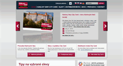 Desktop Screenshot of kvcard.cz
